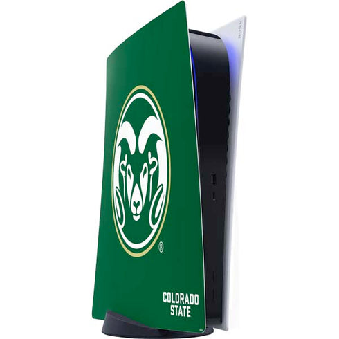 Colorado State University CSU Rams Logo PS5 Digital Edition Console Skin